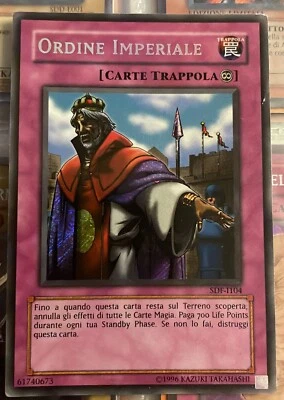 Yu Gi Oh! Ordine Imperiale - SDF-I104 - Rara Segreta ITALIANO #1 - Immagine 1 di 2