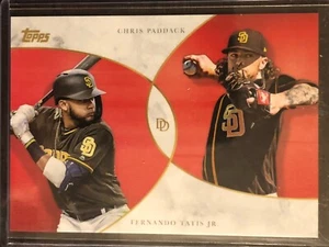 2020 Topps Dynamic Duals #6 Fernando Tatis Jr. Paddack San Diego Padres RED - Picture 1 of 2