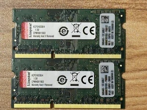 Kingston 8GB (2X4GB) 1RX8 PC3L-12800S DDR3L-1600MHZ 1.5v 204-pin RAM - Picture 1 of 2