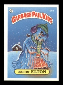Meltin' Elton #158a MINT 1986 Garbage Pail Kids Series 4 ~Combined Ship~ - Picture 1 of 2