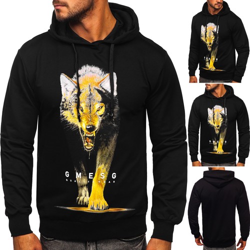 SACAI Felpa con cappuccio pullover felpa con cappuccio fantasia stampa men uomo stampa BOLF