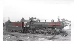 25A915 RP 1941/60s SOUTHERN PACIFIC RAILROAD 462 LOCOMOTIVE #2438 SAN JOSE - Picture 1 of 1