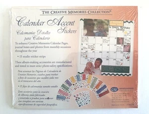 Creative Memories KALENDER AKZENT AUFKLEBER 15 Studio Sticker Streifen - Bild 1 von 2