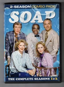 SOAP The Complete Seasons 1 & 2 [4DVDs] Billy Crystal, Rober Guillaume, Jim Baio - Picture 1 of 7