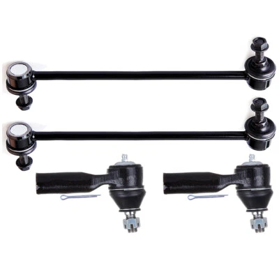 4pcs Front Outer Tie Rods Sway Bars Kit For 2005-2009 Ford Escape 2.5L 3.0L - Image 1 of 4
