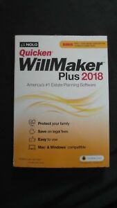 NOLO Quicken WillMaker Plus 2018 with Bonus Free 1-Year Online Subscription