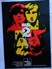 Poster poster - we 2 - we two - Wolfgang Kraus - contra circle theater - Bonn