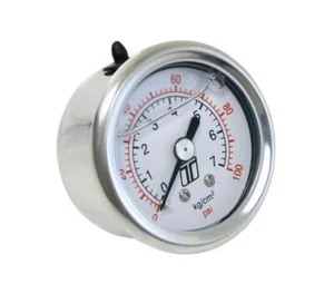 Turbosmart TS-0402-2023 FPR Gauge 0-100psi Liquid Fill - Picture 1 of 4