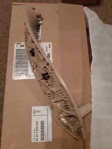 BMW ORIGINALE 3 F30 F34 4 F32 ANTERIORE N/S PORTA SINISTRA GUARNIZIONE MANIGLIA BEIGE 7279315 - Foto 1 di 4