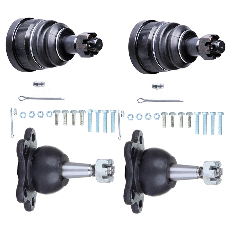 Kit de dirección de 4 rótulas inferiores y superiores para Chevrolet C1500 1998 1993-1997 Foto 1 de 1