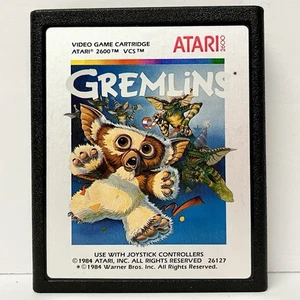 Atari 2600 Gremlins Original 1984 Version Cartridge Tested - Picture 1 of 4