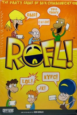 ROFL! Party Game by Cryptozoic - 3-7 Players - (13+) - New & Sealed - Image 1 of 4