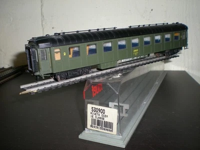 HO Jouef OCEM 2ème cl rivets apparents, T noir, ép IV sigle jaune, NEM, en boite - Photo 1/4