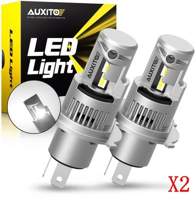 H4 9003 Super White Kit 30000LM LED Headlight Bulb High Low Beam Combo 2 2Set - Image 1 of 4