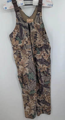 Pella Realtree Overall Bib Pants Hunting Camo Mens Size XL Extra Large Regular  - Image 1 of 4
