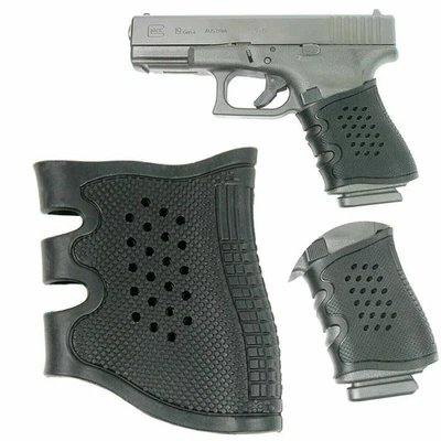MARKENLOS Tactical Rubber Grip Glove Sleeve für Glock 17 19 20 21 22 23 25 31 32 34 35 37