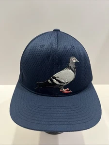 Mitchell & Ness Staple Pigeon Snapback verstellbare Mütze blau Mesh SEHR SELTEN - Bild 1 von 5