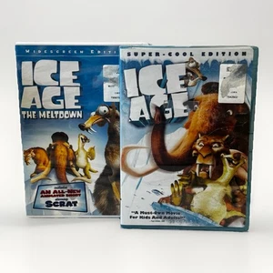 Ice Age 1 And 2 DVD Children's & Family Ice Age 1 Ice Age 2 New Sealed FREE SHIP - Bild 1 von 5