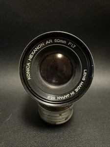 Konica Hexanon AR 50 mm F/1.7, Vintage Kamera Objektiv - Bild 1 von 1