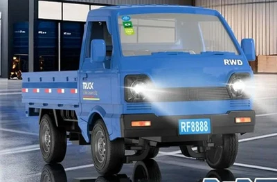 Camion leggero 1/18 RC auto 2,4 GHz blu - Immagine 1 di 3