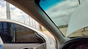 2000 Focus Station Wagon Driver Left A Pillar Trim Windshield Post Panel Gray Ea - Picture 1 of 5
