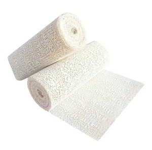 (2 Rollen) 8 Zoll x 106 Zoll Gips Paris Tuch Gaze Rolle Guss Verband Wickel Streifen - Bild 1 von 11
