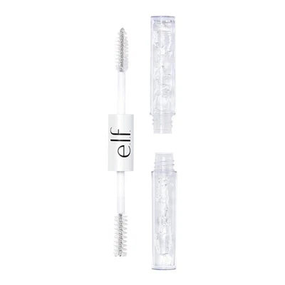 e.l.f. Clear Brow & Lash Mascara, Dual-Sided Brushable Clear Gel For Groomed Bro - Image 1 of 4