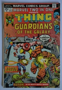 MARVEL TWO-IN-ONE # 5 : GOOD : SEPTEMBER 1974 : MARVEL COMICS. - Picture 1 of 3