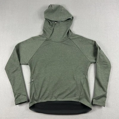 On Running Hoodie Womens Small Swiss Engineering Pullover Athletic Zip Pocket - Image 1 of 4