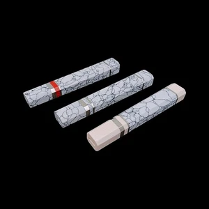 Japanese Style Octagonal Turquoise Material 160mm Handle Making Chief Knife Diy - Picture 1 of 18