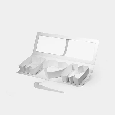 6 Pack 17.3"x 6"x 2" Pink/Red/White Creative Mother's Day Gift Packaging Idea... - Image 1 of 4