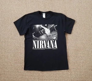 Nirvana Men's Graphic Print Couple-Of-Days 1991 Vintage Tour Band T Shirt Tee M - Picture 1 of 12