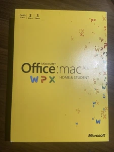 Microsoft Office 2011 Student & Teacher Edition (MAC) 3 Users. READ DESCRIPTION - Picture 1 of 3