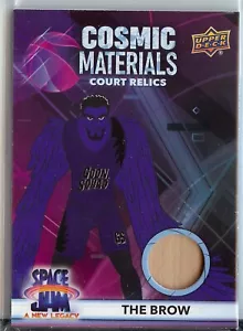 Carta reliquie corte Space Jam A New Legacy Cosmic Materials #CMR-TH The Brow - Foto 1 di 2