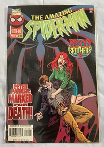 The Amazing Spider-Man, #411 NM Direct Edition - Blood Brothers part 2 of 6 - Picture 1 of 2