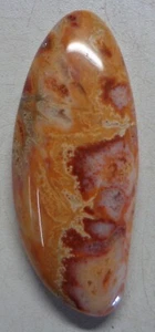 WRG- Red Desert Flame Designer Cabochon Wyoming 42mm x 17mm x 6.4mm - Picture 1 of 4