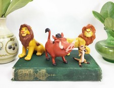 Vintage 1994 Lion King Movie Disney Plastic Toys Set of 4 Collectable Figurines