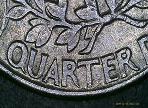 1987 D Washington Quarter DDR Error coin - Picture 1 of 4