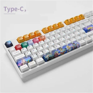 AKKO 3108v2 Saint Seiya Mechanical Gaming Keyboard Wired 108 keys JDA Height NIB - Picture 1 of 15