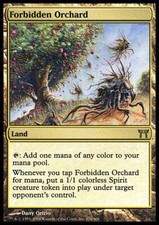 Magic the Gathering MTG Forbidden Orchard (276) Champions of Kamigawa   LP