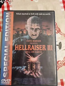 Hellraiser III 3 : Hell On Earth on DVD ; 1992 / Clive Barker - Picture 1 of 4