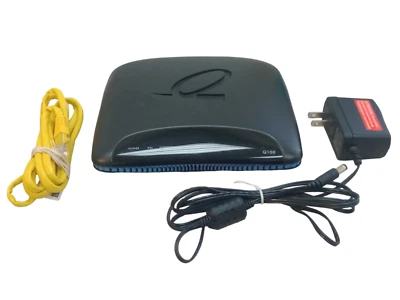 ZyXEL Qwest CenturyLink Q100 DSL VDSL VDSL2 Modem/Router | Tested Working Great - Image 1 of 4