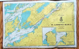Tappetino segnaposto vintage laminato carta generale di San Lorenzo via mare e segnali nautici - Foto 1 di 2