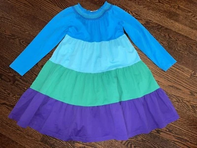 Vestido para niña HANNA DIFFERENTSON arco iris con volantes Love To Twirl 130 8 usado en excelente estado Foto 1 de 4