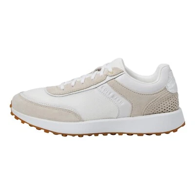 Zapatillas deportivas para mujer Cole Haan Grandpro Wellsley Runner, blanco óptico/gamuza abedul, 6 Foto 1 de 4