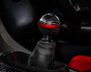 MUGEN CARBON 6SP shift gear knob HONDA CIVIC EP3 FN2 FK2 S2000 TYPE R JAZZ CR-V - Picture 1 of 4