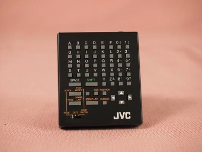Vintage JVC Character Generator CG-C7U Compact Video Camera Accessory - Image 1 of 4