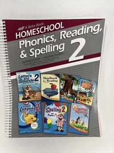Abeka Grade 2 homeschool PHONICS READING SPELLING Curriculum Lesson Plans  - Picture 1 of 3