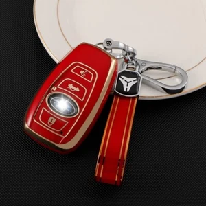 Fit Subaru Ascent Forester BRZ Legacy 4 Button Remote Key Fob TPU Case Cover - Picture 1 of 8