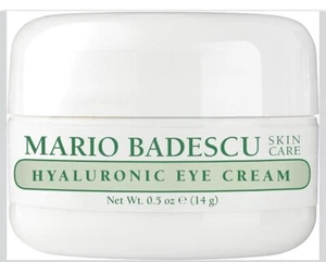 Mario Badescu Hyaluronic Eye Cream - 0.5oz Hyaluronic Acid Vitamin E Full Size - Picture 1 of 8